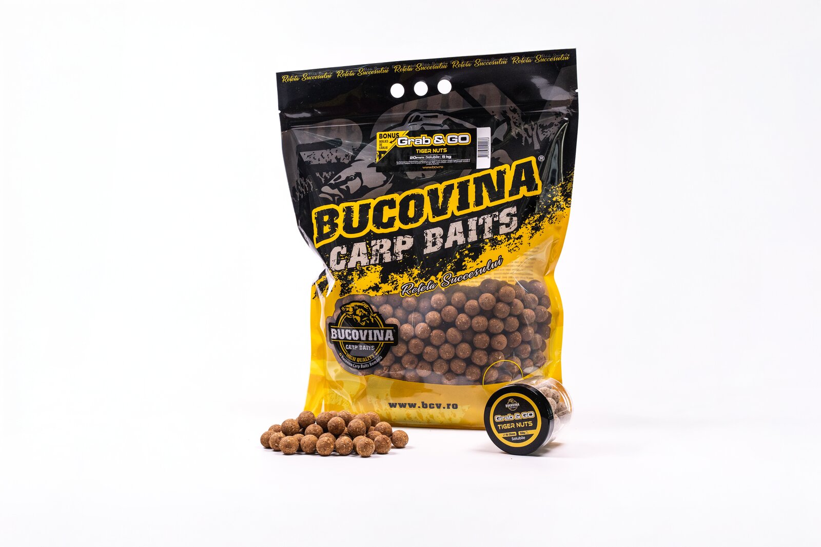 Pachetul Grab & GO – Tiger Nuts Solubil G&G Tiger Nuts Solubil 20mm 5kg - Image 1