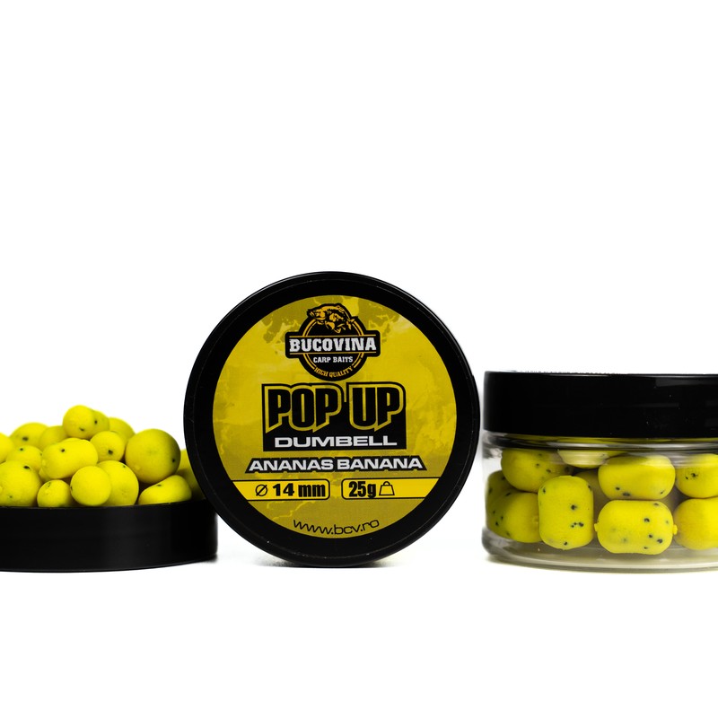Pop-Up-Ananas-Banana-2 Pop-Up Ananas & Banana 14mm 25g - Image 1