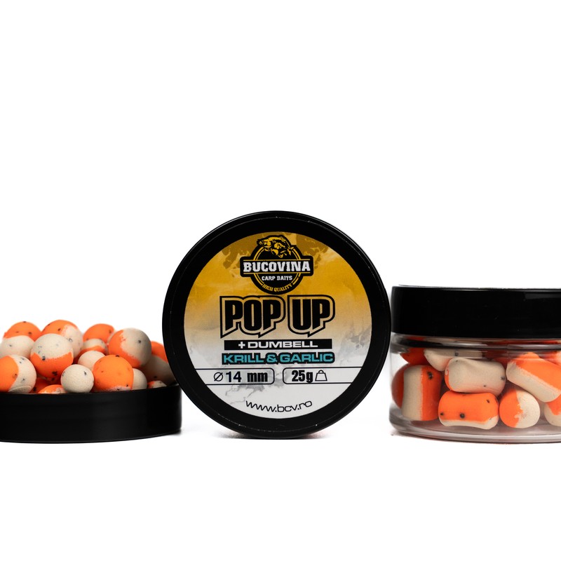 Pop-Up-Krill-Garlic-2 (1) Pop-Up Krill Garlic 14mm 25g - Image 1