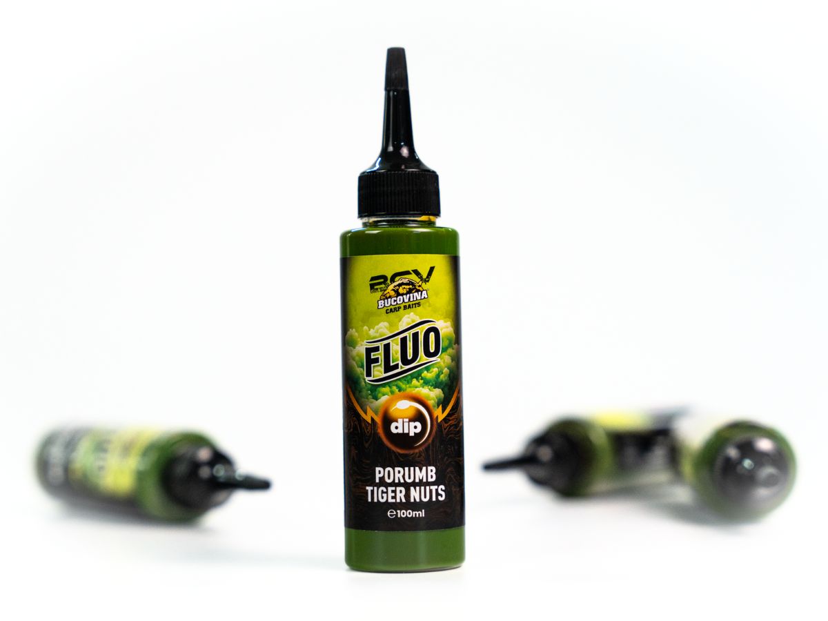 lichide Fluo Dip Porumb & Tiger Nuts 1 Fluo Dip Porumb & Tiger Nuts 100ml - Image 1
