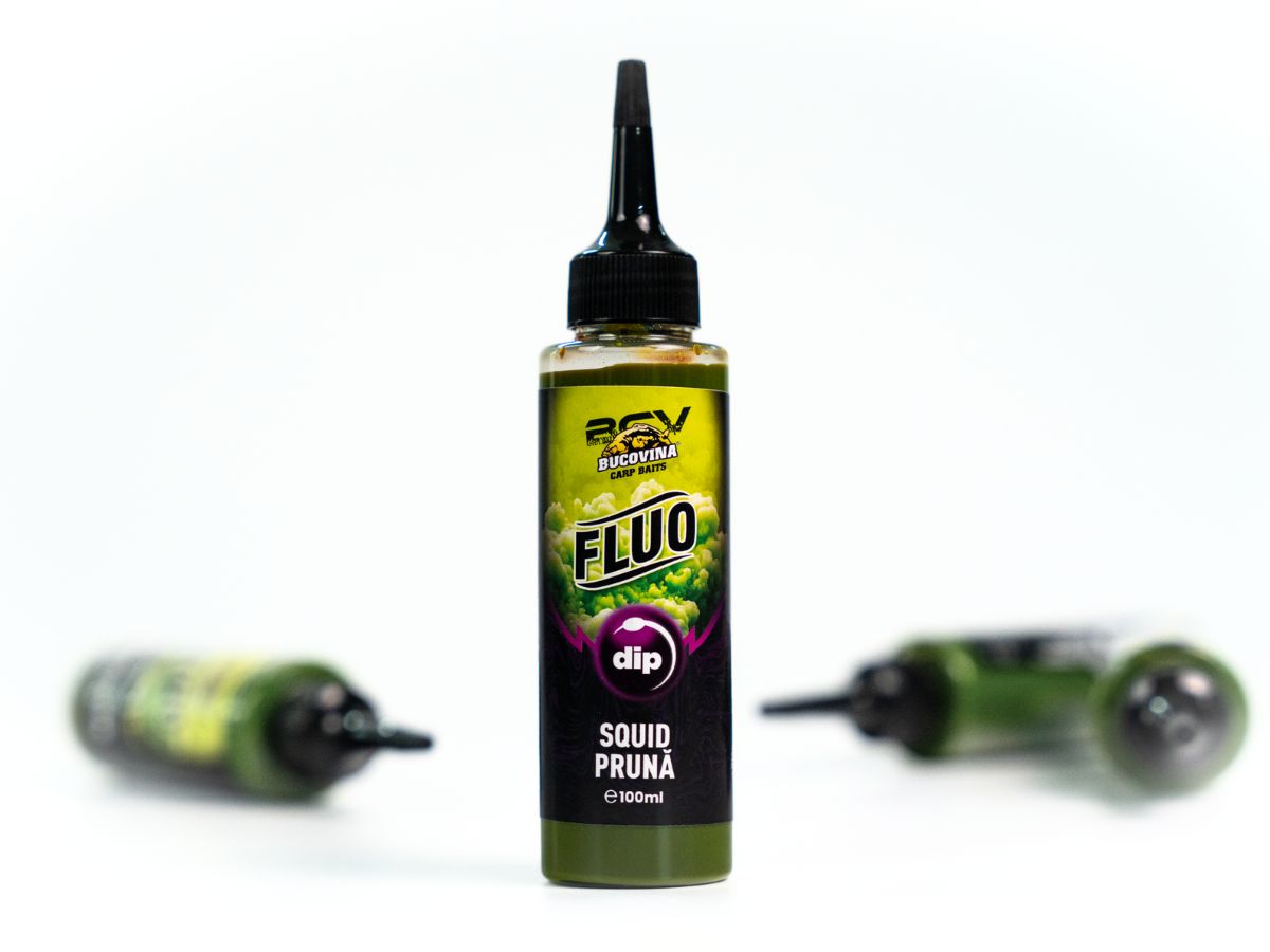 lichide Fluo Dip Squid Pruna 1 Fluo Dip Squid Pruna 100ml - Image 1